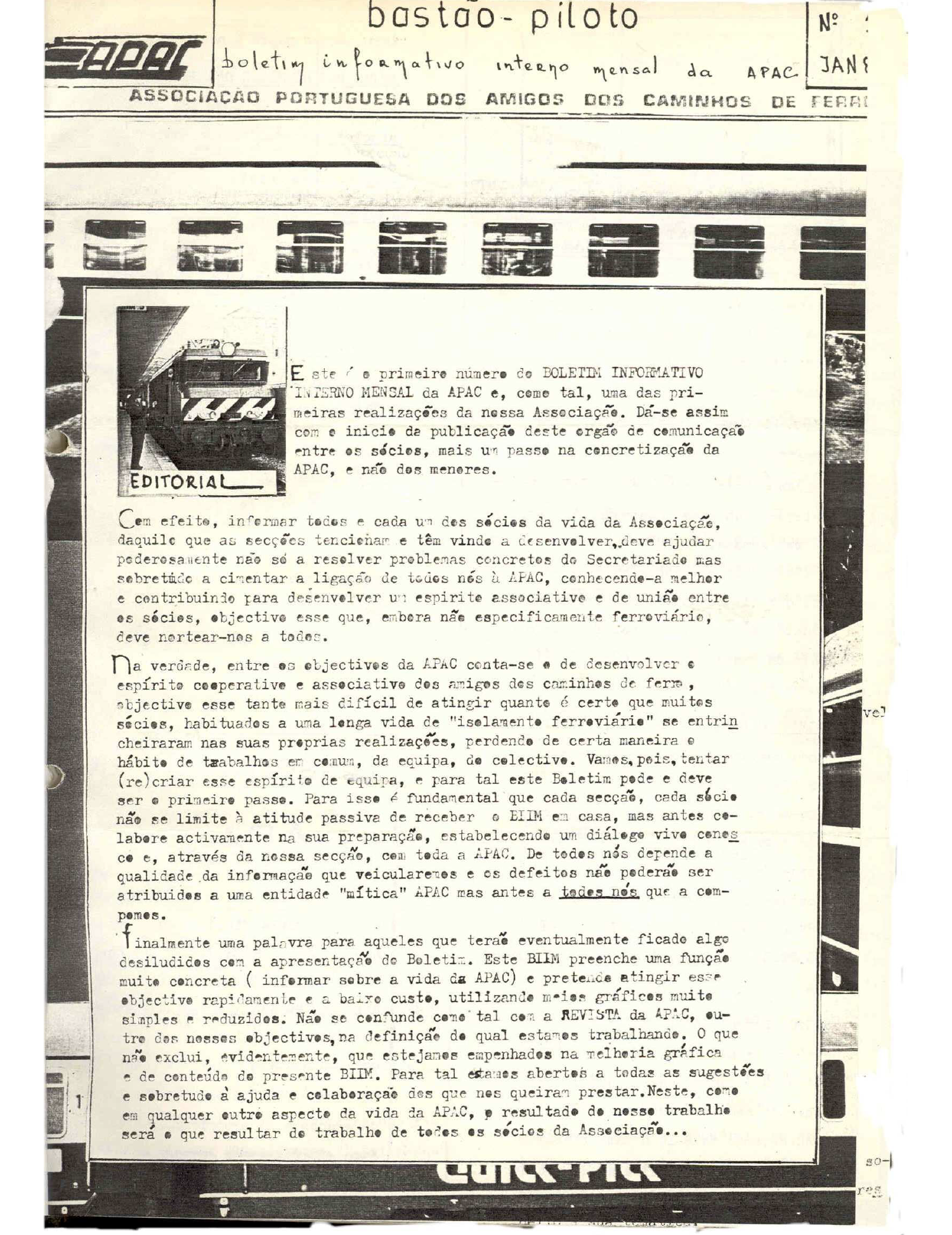 Bastão Piloto 001
