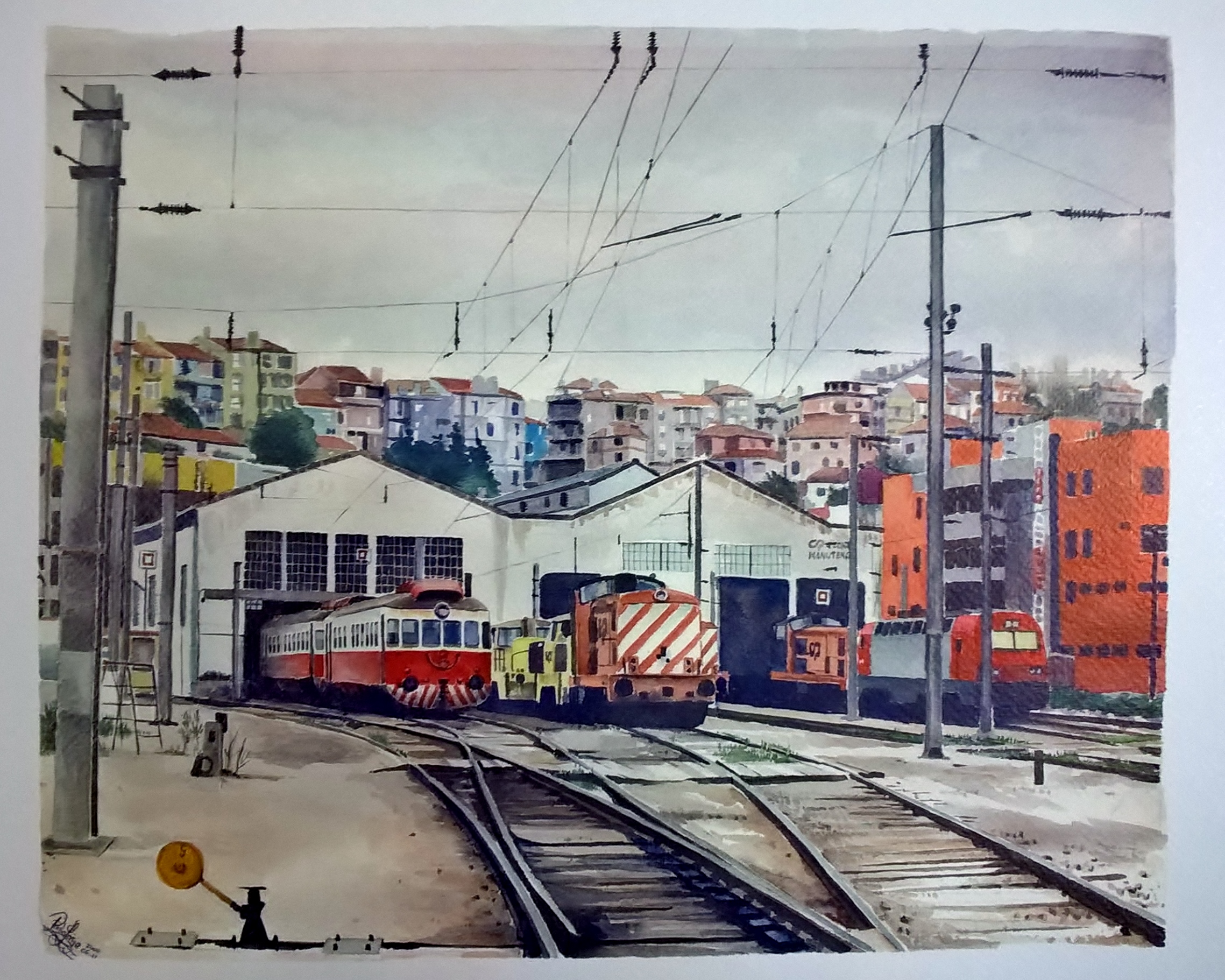 Serigrafia Campolide (40 x 34 cm)